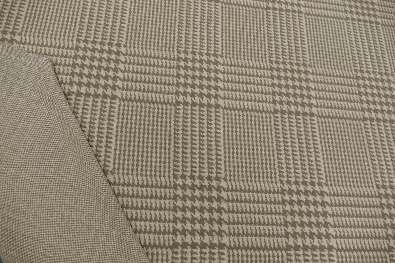 Romanit Jersey  Karo Taupe 645