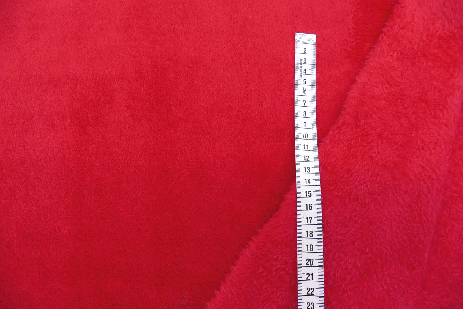 Fleece Wellness rot 664 ab 2m