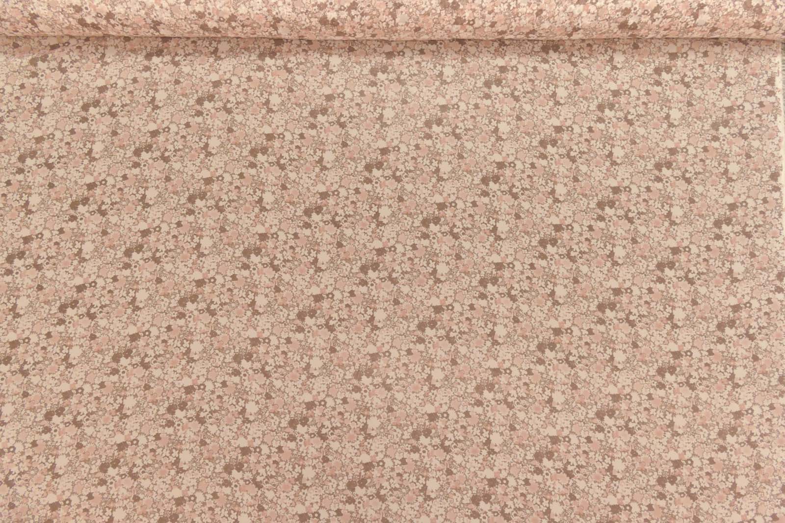 Chiffon altrosa Blümchen