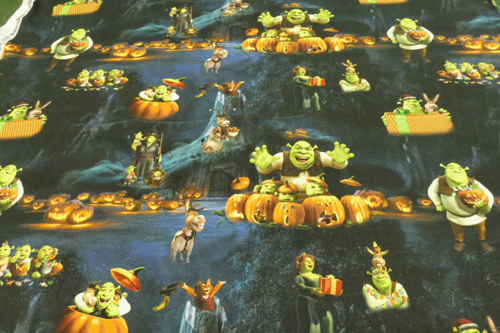 Baumwoll Jersey  Shrek