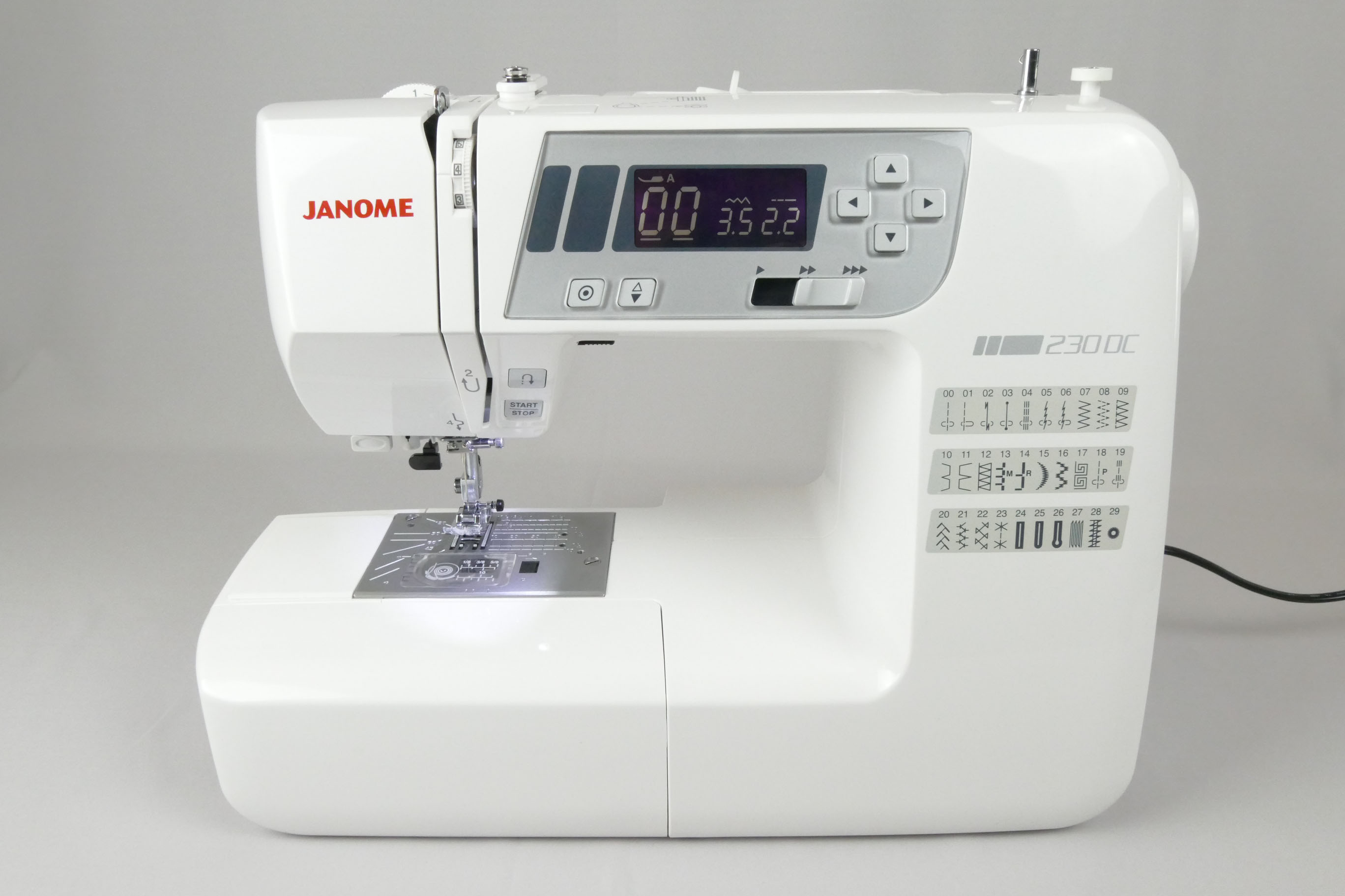 Janome 230DC, incl. Videokurs, incl. Starterset Janome 230DC, incl. Videokurs, incl. Starterset