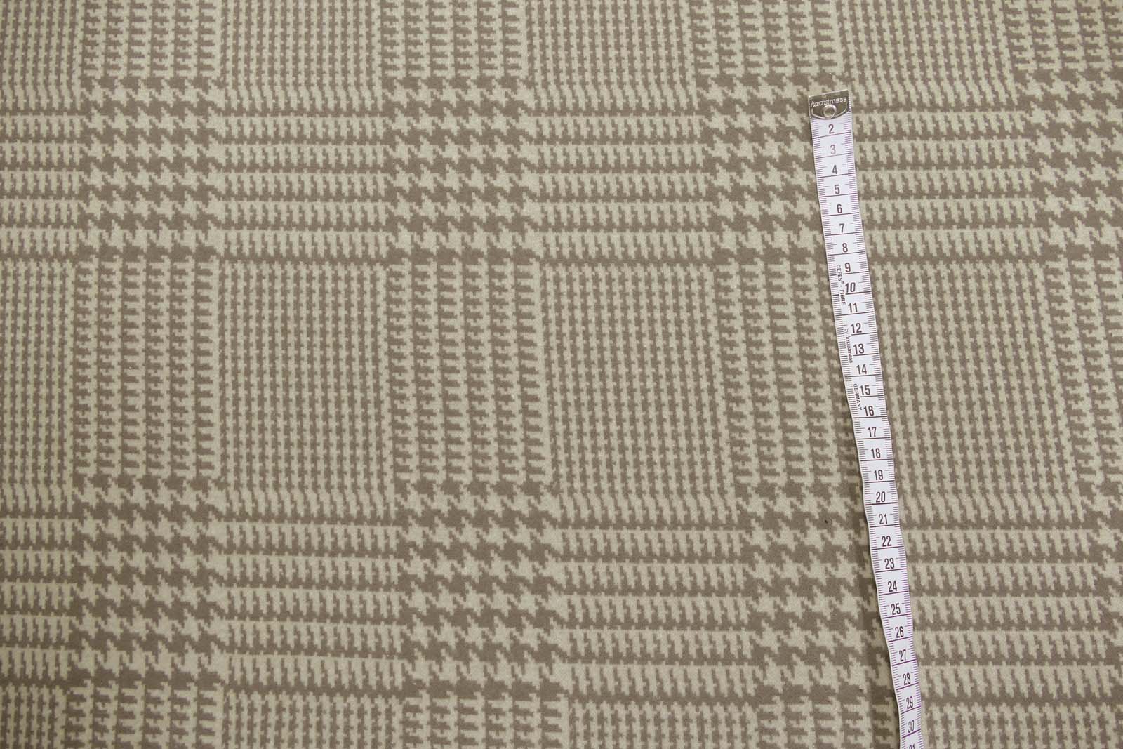 Romanit Jersey  Karo Taupe 645