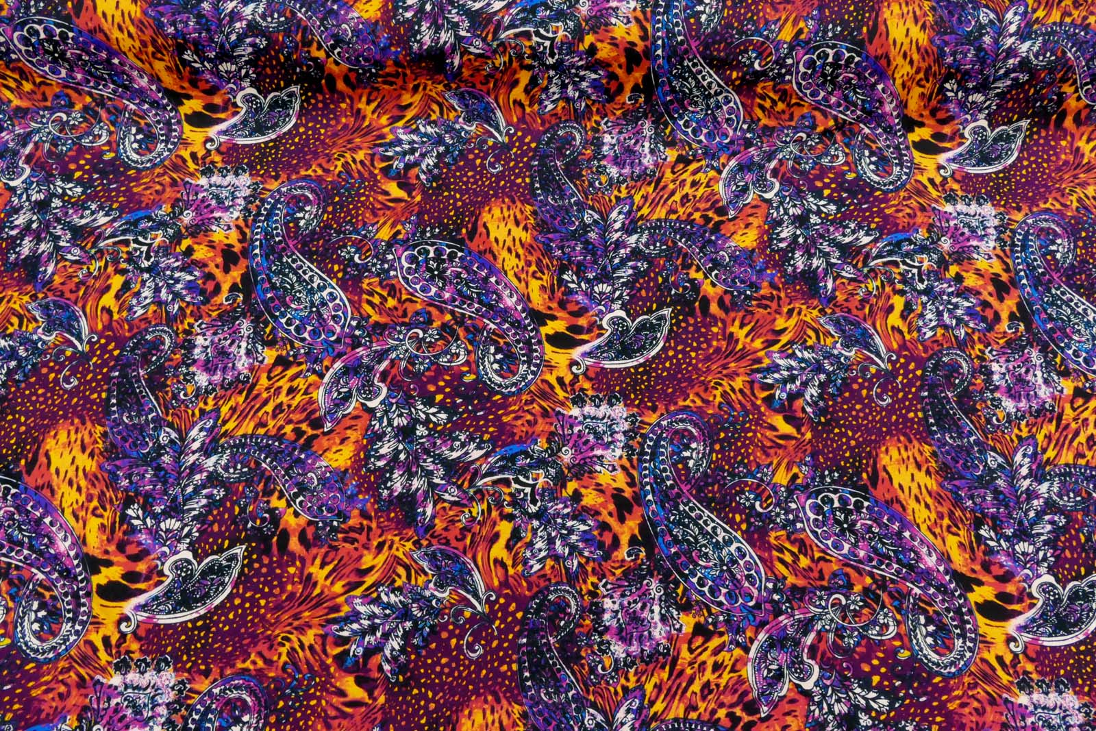 Viskose Jersey  Paisley 