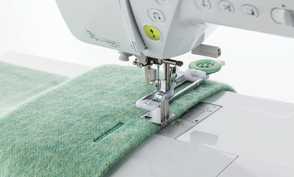 Brother Automatischer Knopflochfuß 2 (für Computer Nähmaschinen)